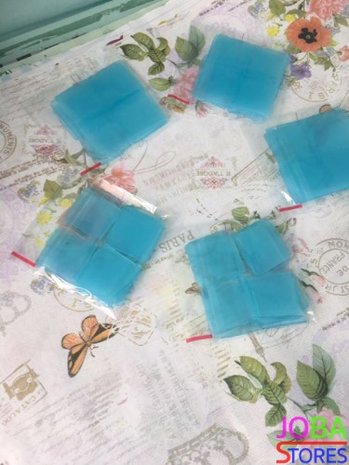Diamond Painting Blauwe Wax 10 stuks (2,5x2,5cm)