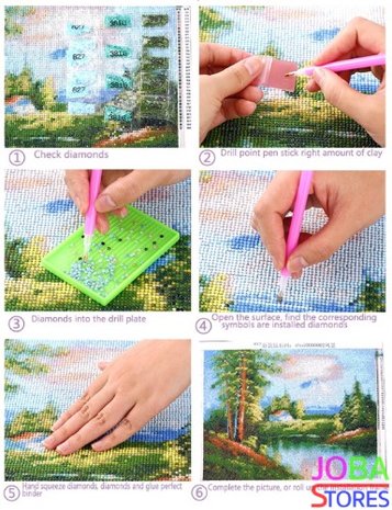 Diamond Painting Toilet Kikker 01 30x40cm - Rond