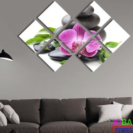 OP=OP Diamond Painting Orchidee 7 luiks