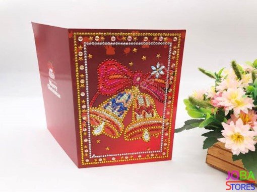 Diamond Painting Special Kerstkaarten set (4 stuks)