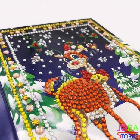 Diamond Painting Special Kerstkaarten set (4 stuks)