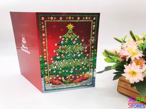 Diamond Painting Special Kerstkaarten set (4 stuks)