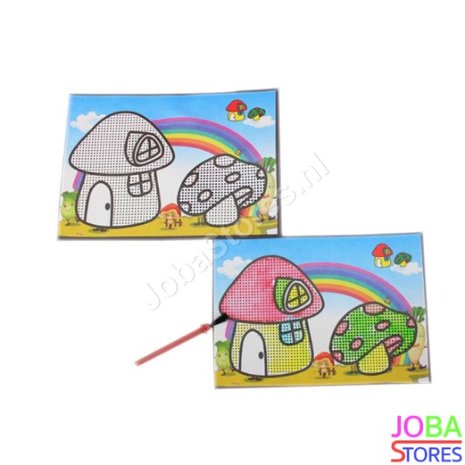 OP=OP Magische Water Schilderkaarten/Kleurplaten (25 stuks)