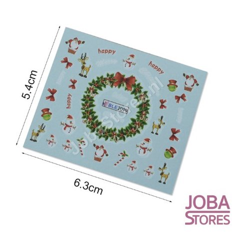 OP=OP Nagel Sticker Set Kerst (44 vellen)