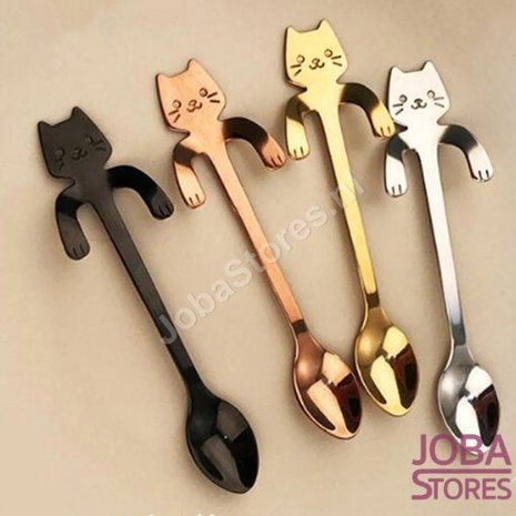 OP=OP Theelepel Kat Goud (6 stuks)