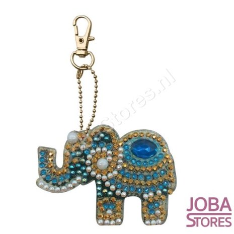 OP=OP Diamond Painting Sleutelhanger Set Olifanten (5 stuks)