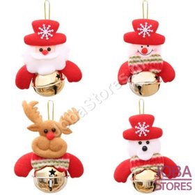 OP=OP Kersthangers Bellen Assorti (4 stuks)