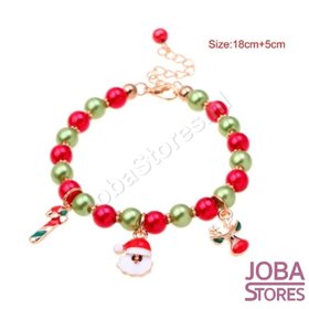 OP=OP Kerst Armband met bedeltjes 01