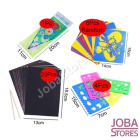 OP=OP Kras Tekening Figuren/Spiro Set (31 delig)