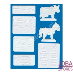 OP=OP Strijkkralen Hama onderplaten boerderij serie