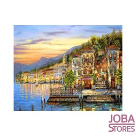 OP=OP Schilderen op nummer Gouden Kust 40x50cm