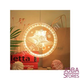 OP=OP Kerst Lamp Rond Bellen (21cm)