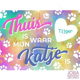 Diamond Painting Custom Katje Regenboog (30x40cm)