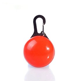 OP=OP Led Lichtbol met clip voor honden halsband (Rood)