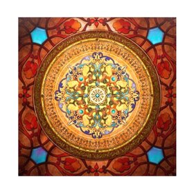 Diamond Painting Mandala 005 (formaat en vorm steentjes naar keuze)
