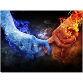 Diamond Painting Twee handen (formaat en vorm steentjes naar keuze)