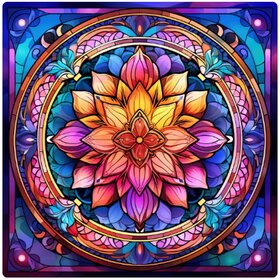 Diamond Painting Mandala Modern 04 (formaat en vorm steentjes naar keuze)