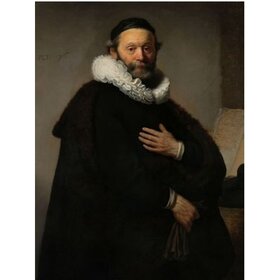 Diamond Painting Rembrandt van Rijn 02 (formaat en vorm steentjes naar keuze)