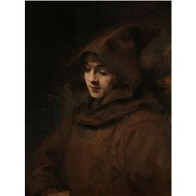 Diamond Painting Rembrandt van Rijn 05 (formaat en vorm steentjes naar keuze)