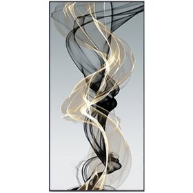 Diamond Painting Abstract - Zwart Goud A (formaat en vorm steentjes naar keuze)