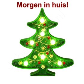 OP=OP Diamond Painting Lamp Kerstboom