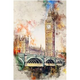 Diamond Painting Big Ben Londen (formaat en vorm steentjes naar keuze)