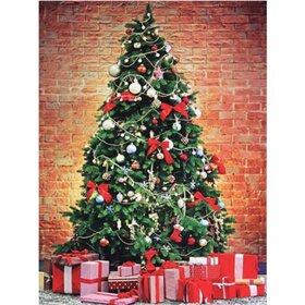 Diamond Painting Kerstboom 01 (formaat en vorm steentjes naar keuze)