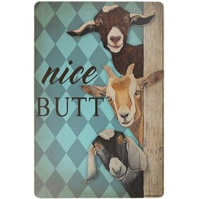 Diamond Painting Nice Butt - Geiten (formaat en vorm steentjes naar keuze)