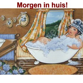OP=OP Diamond Painting Dikke Dames 02 40x30cm