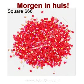 OP=OP Diamond Painting Special steentjes Vierkant 666 (20 gram +/- 2500 stuks)