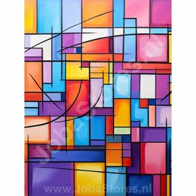 Schilderij Kleurrijk Abstract 16