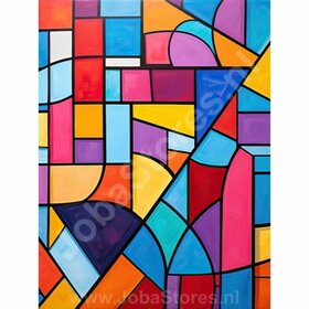 Schilderij Kleurrijk Abstract 17