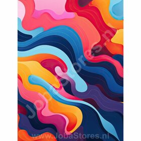 Schilderij Kleurrijk Abstract 25