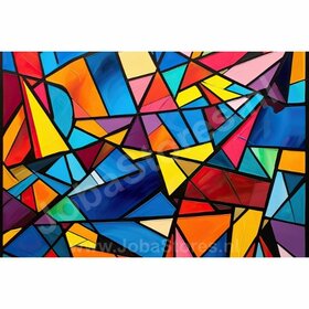 Schilderij Kleurrijk Abstract 26