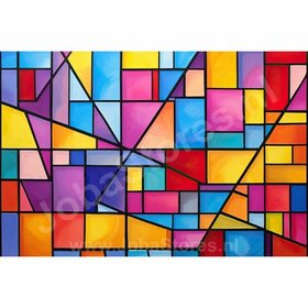 Schilderij Kleurrijk Abstract 27