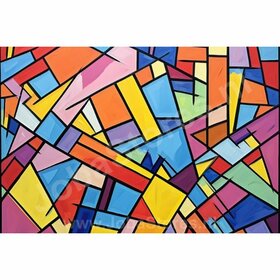 Schilderij Kleurrijk Abstract 28