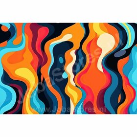 Schilderij Kleurrijk Abstract 33