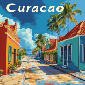 Diamond Painting Vakantie liefde - Curacao 02