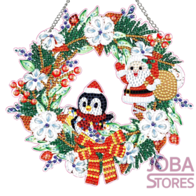 Diamond Painting Kerst Krans 018