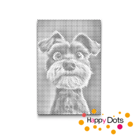 HappyDots DOT Painting Honden 01 - Stippelschilderij