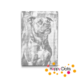 HappyDots DOT Painting Honden 05 - Stippelschilderij