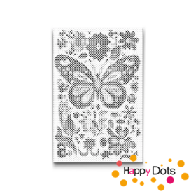 HappyDots DOT Painting Bloemen met Vlinders 15