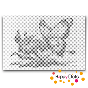 HappyDots DOT Painting Vlinders 07 - 40x60cm