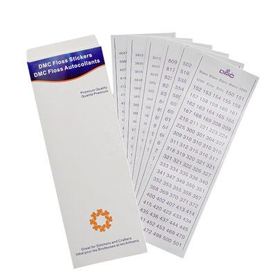 Diamond Painting DMC Kleur Stickers