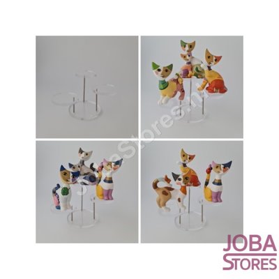 OP=OP Display Standaard voor Rosina Wachtmeister mini's (3 plateaus)