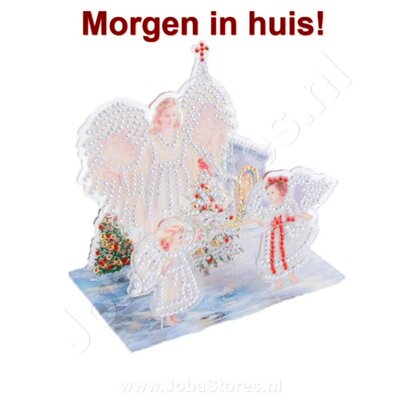 OP=OP Diamond Painting 3D Tafereel 006 Engelen