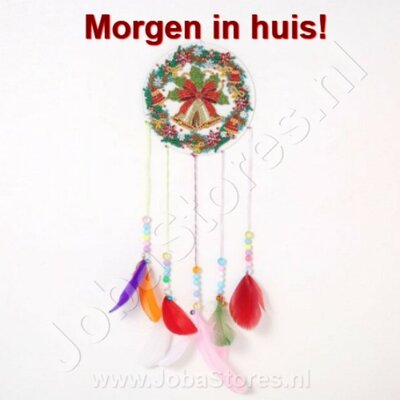OP=OP Diamond Painting Windgong Kerst 01 (Kerstbellen)