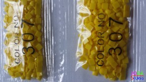 Nummer 307 vierkante steentjes (klein)