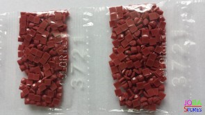 Diamond Painting steentjes vierkant nummer 3721 (10 zakjes)