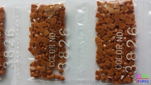 Nummer 3826 vierkante steentjes (klein)